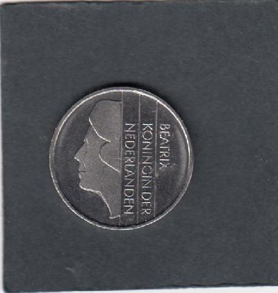 Beschrijving: 1 Gulden BEATRIX